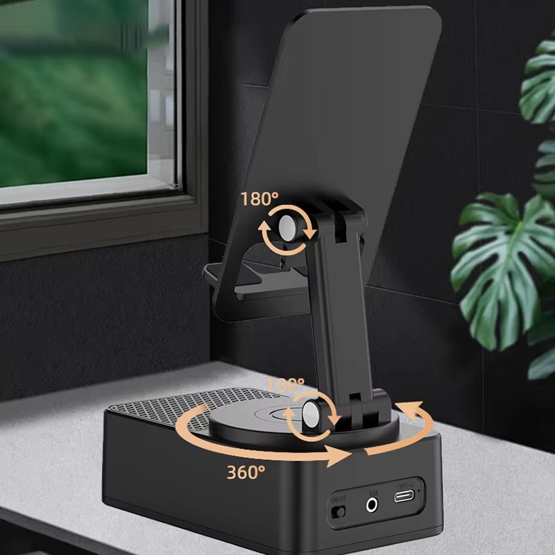 3-in-1 Audio Swivel Folding Speaker